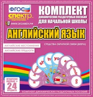 Динамические раздаточные пособия. Английский язык (веера). Английские местоимения, английские предлоги. - fgospostavki.ru - Южно-Сахалинск