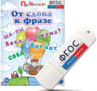Игры для чтения слов и словосочетаний "От слова к фразе" на USB - носителе - fgospostavki.ru - Южно-Сахалинск