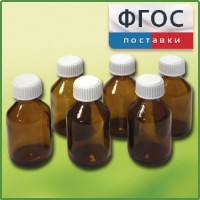 Набор склянок для растворов реактивов 30 миллилитров (6 штук) - fgospostavki.ru - Южно-Сахалинск