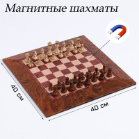 Шахматы магнитные доска и фигуры из пластика - fgospostavki.ru - Южно-Сахалинск