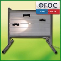 Панель с держателями и подсветкой для монтажа оборудования и проведения демонстрационных опытов по физике - fgospostavki.ru - Южно-Сахалинск