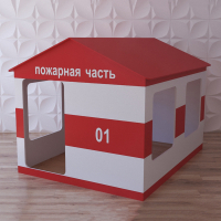 Детский игровой домик «Пожарная служба» - fgospostavki.ru - Южно-Сахалинск