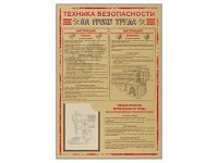 Стенд-уголок "Техника безопасности на уроках труда" - fgospostavki.ru - Южно-Сахалинск