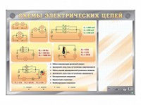 Электрифицированный стенд "Схемы электрических цепей" с маркерными полями - fgospostavki.ru - Южно-Сахалинск