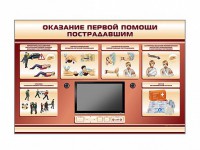 Многофункциональный интерактивный стенд-тренажер "Оказание первой помощи пострадавшим" для учащихся общеобразовательных учреждений - fgospostavki.ru - Южно-Сахалинск