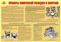 Плакат "Приборы химической разведки и контроля" - fgospostavki.ru - Южно-Сахалинск