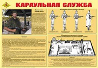Плакат "Караульная служба" - fgospostavki.ru - Южно-Сахалинск