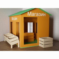 Игровой домик «Рынок» - fgospostavki.ru - Южно-Сахалинск