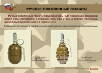 Комплект плакатов "Ручные гранаты" - fgospostavki.ru - Южно-Сахалинск