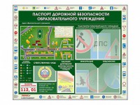 Стенд-уголок "Паспорт дорожной безопасности образовательного учреждения" - fgospostavki.ru - Южно-Сахалинск