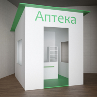 Игровой домик «Аптека» - fgospostavki.ru - Южно-Сахалинск