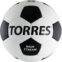 Мяч футбольный TORRES Main Stream (размер 4, синтетическая кожа, тренировочный) - fgospostavki.ru - Южно-Сахалинск