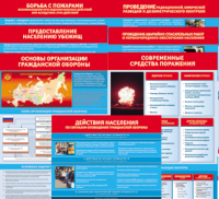 Комплект таблиц "Основы гражданской обороны (МЧС РФ)" 13 штук. - fgospostavki.ru - Южно-Сахалинск