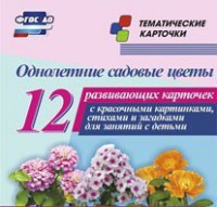 Тематические карточки "Однолетние садовые цветы" - fgospostavki.ru - Южно-Сахалинск
