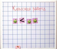 Магнитно-маркерная доска "Клетка" (86 см х 75 см) - fgospostavki.ru - Южно-Сахалинск