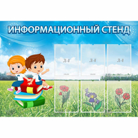 Стенд информационный с 6 карманами - fgospostavki.ru - Южно-Сахалинск
