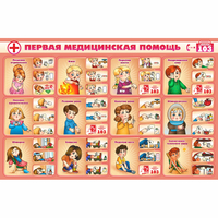 Стенд "Первая помощь" - fgospostavki.ru - Южно-Сахалинск