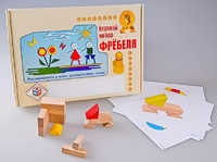 Игровой набор Фребеля "Конструктор деревянный без соединений-1" (Серия "Эксперимент") - fgospostavki.ru - Южно-Сахалинск