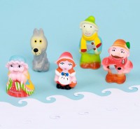 Набор резиновых игрушек «Красная шапочка» - fgospostavki.ru - Южно-Сахалинск