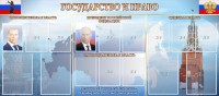 Стенд "Государство и право" - fgospostavki.ru - Южно-Сахалинск