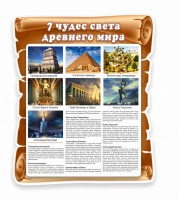 Стенд "Семь чудес света" - fgospostavki.ru - Южно-Сахалинск