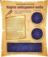 Стенд "Карта звездного неба" - fgospostavki.ru - Южно-Сахалинск