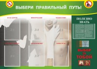 Стенд "Выбери правильный путь!" - fgospostavki.ru - Южно-Сахалинск