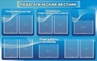 Стенд "Педагогический вестник" - fgospostavki.ru - Южно-Сахалинск