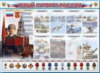 Стенд-уголок "Юный патриот России" - fgospostavki.ru - Южно-Сахалинск