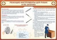Стенд "Режущие инструменты для рубки и их заточки" - fgospostavki.ru - Южно-Сахалинск