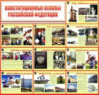 Стенд "Конституционные основы РФ" - fgospostavki.ru - Южно-Сахалинск