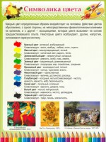 Стенд "Символика цвета" - fgospostavki.ru - Южно-Сахалинск