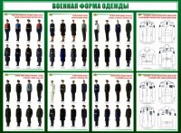 Стенд "Военная форма одежды" - fgospostavki.ru - Южно-Сахалинск