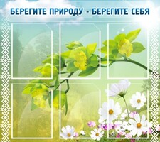 Стенд "Берегите природу - берегите себя" - fgospostavki.ru - Южно-Сахалинск