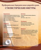 Стенд "Стилистические фигуры" Вариант 2 - fgospostavki.ru - Южно-Сахалинск
