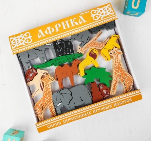 Конструктор "Африка", 35 элементов - fgospostavki.ru - Южно-Сахалинск