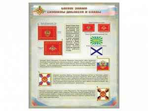 Стенд "Боевое знамя. Символы доблести и славы" - fgospostavki.ru - Южно-Сахалинск
