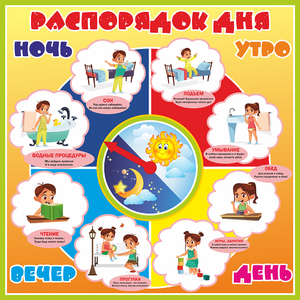 Стенд "Распорядок дня" - fgospostavki.ru - Южно-Сахалинск