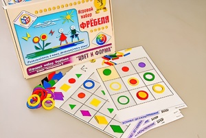 Игровой набор Фребеля "Цвет и форма" (серия "Эксперимент") - fgospostavki.ru - Южно-Сахалинск