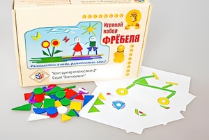 Игровой набор Фребеля "Конструктор плоскостной-2" (Серия "Эксперимент") - fgospostavki.ru - Южно-Сахалинск
