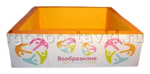 Бассейн "Вообразилия" квадратный с шелкографией - fgospostavki.ru - Южно-Сахалинск