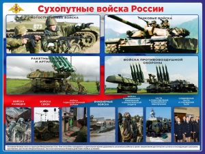 Стенд "Сухопутные войска России" - fgospostavki.ru - Южно-Сахалинск