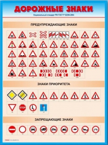 Стенды "Дорожные знаки № 4" - fgospostavki.ru - Южно-Сахалинск