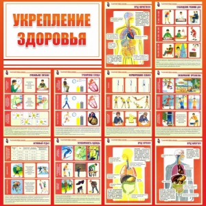 Стенд "Укрепление здоровья" - fgospostavki.ru - Южно-Сахалинск