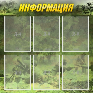 Стенд "Информация" Вариант 5 - fgospostavki.ru - Южно-Сахалинск