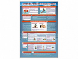 Стенд "Оказание первой помощи на воде" - fgospostavki.ru - Южно-Сахалинск