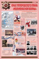 Плакат "Великая Отечественная война: Крах гитлеровского плана «молниеносной войны» " - fgospostavki.ru - Южно-Сахалинск