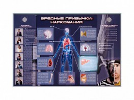 Электрифицированный стенд "Вредные привычки: наркомания" - fgospostavki.ru - Южно-Сахалинск