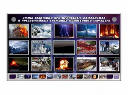 Многофункциональный интерактивный стенд-тренажер "Этапы эвакуации при природных катаклизмах и чрезвычайных ситуациях техногенного характера" - fgospostavki.ru - Южно-Сахалинск