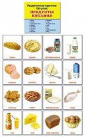Раздаточные карточки "Продукты питания" - fgospostavki.ru - Южно-Сахалинск
